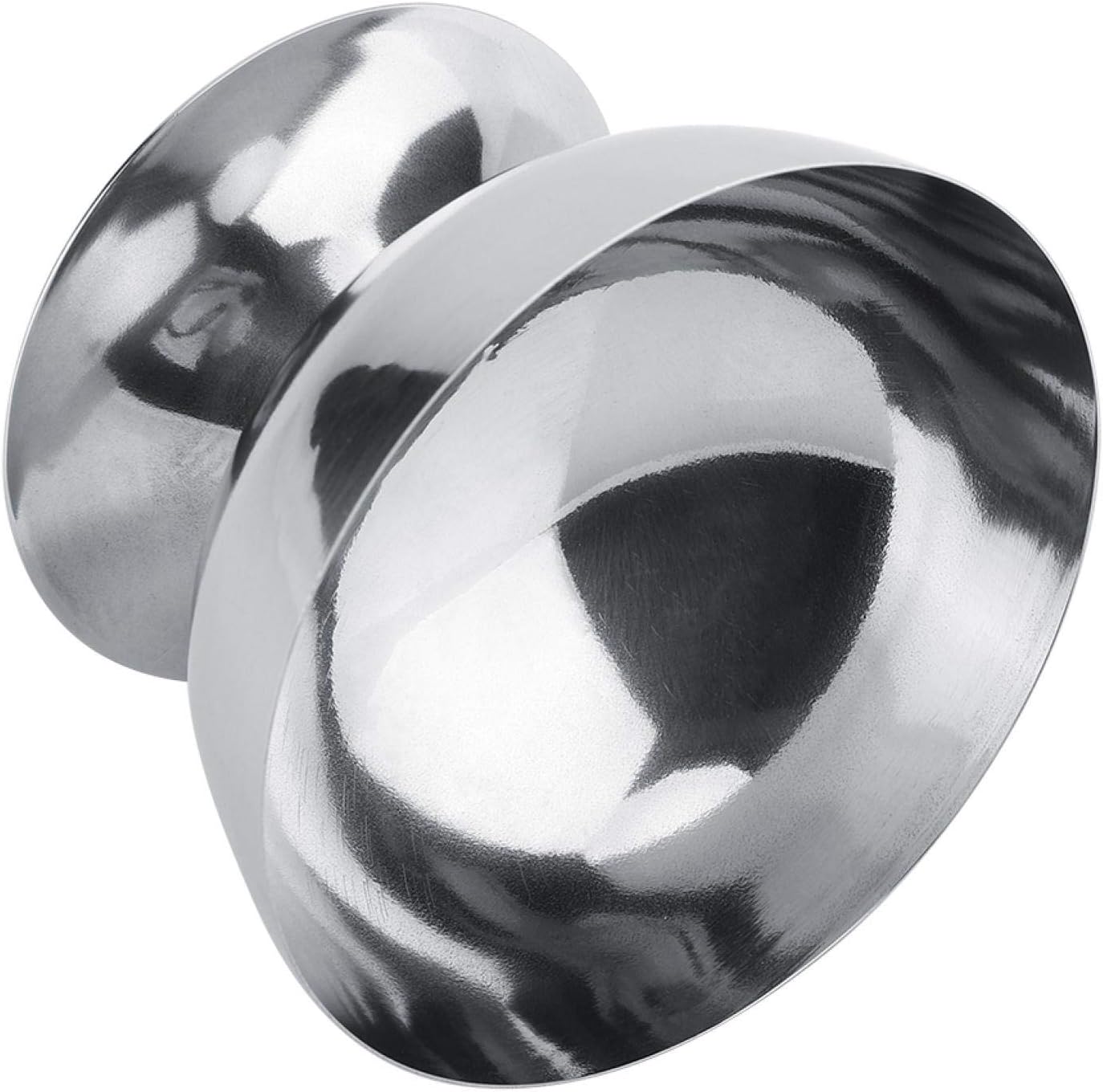 Raguso Stainless Steel Ice Cream Cup Ice Cream Cup (Short Leg), Silver - Image 3