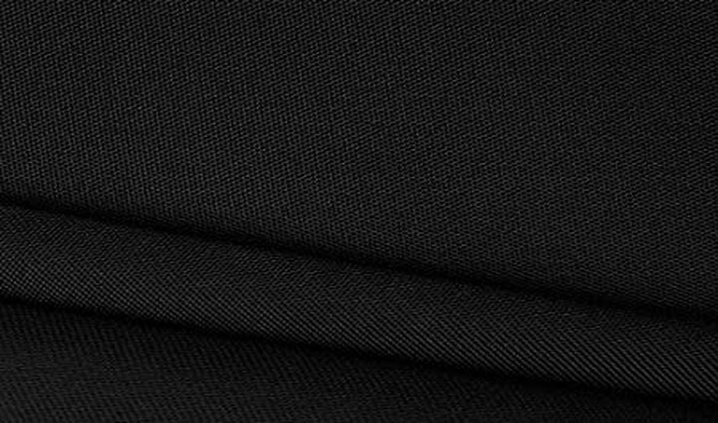 StoffBook Black 600D Nylon Fabric Cordura Fabric Extra Robust Bag Fabrics, C633