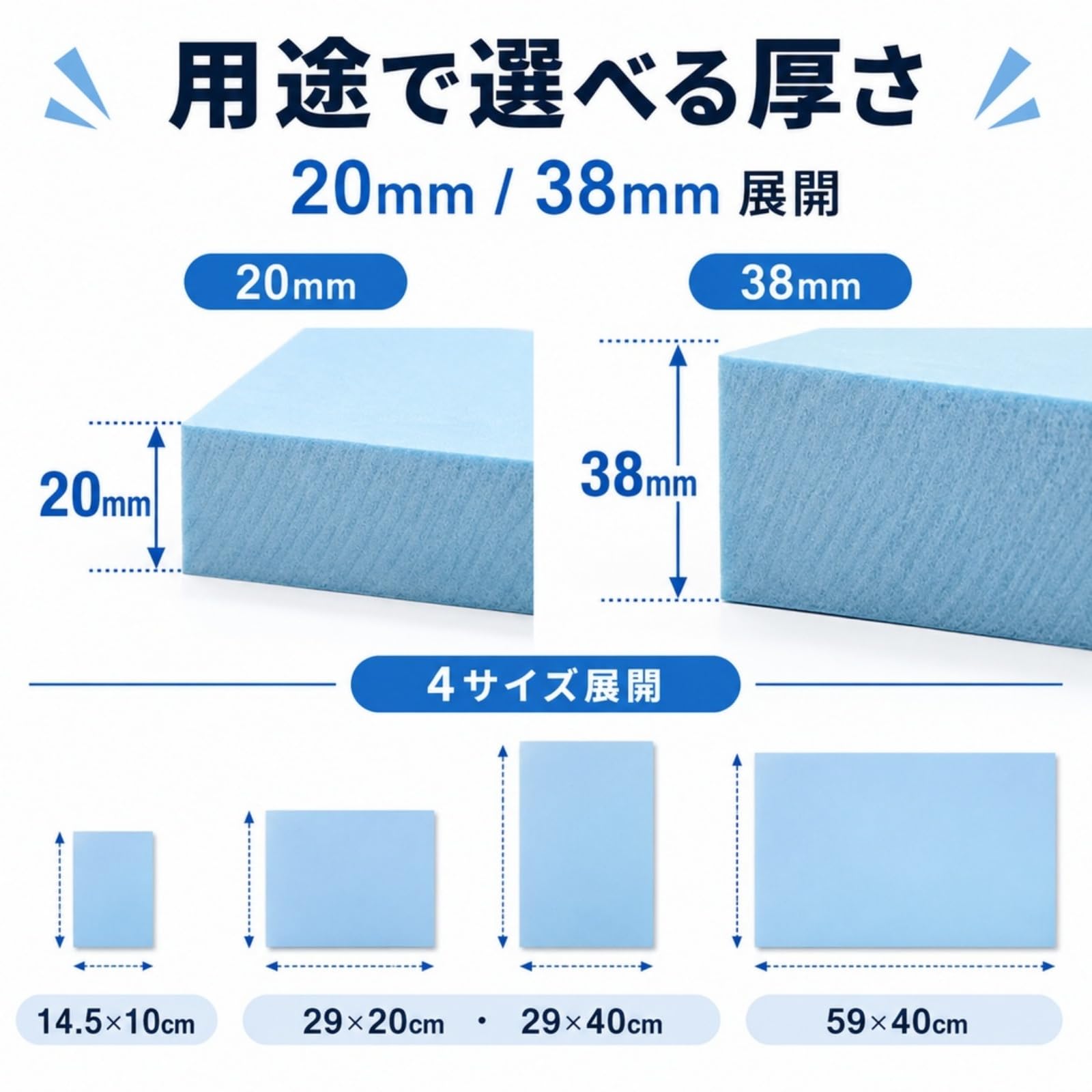 Amazon.co.jp: スタイロフォーム 押出発泡ボード 4個入り 厚さ20mm 