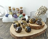 Vista 54 de MAIBAOTA Dragon Bloodstone Tumbled Crystals Polished Stones Natural Gemstones Decorative Stones for Vase