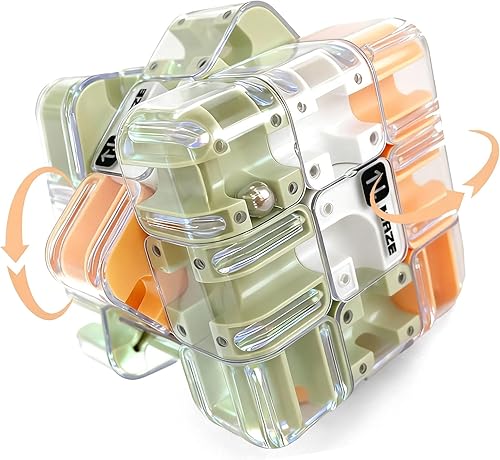 Laberinto 3D Puzzles Laberinto Cubo Conciencia Espacial Entrenamiento Cerebral Juego Educativo de Enfoque Regalo para Adultos Adolescentes