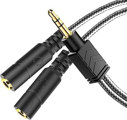 Sdoppiatore Cuffie 3 5mm MillSO TRS 3 5mm Audio Splitter Maschio Cavo Splitter AUX Stereo Femmina Compatibile per Due Cuffie Smartphone Mp3 Laptop Tablet 20cm 8pollici Sdoppiatore Cuffie 3 5mm MillSO TRS 3 5mm Audio Splitter Maschio Cavo Splitter AUX Stereo Femmina Compatibile per Due Cuffie Smartphone Mp3 Laptop Tablet 20cm 8pollici