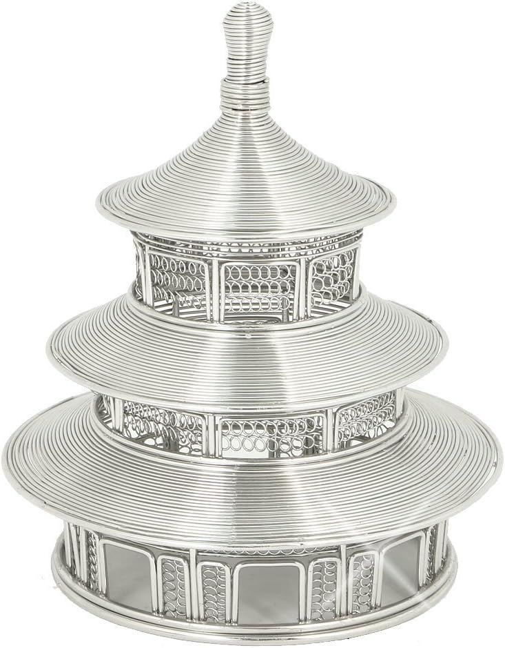 Doodles China's Temple of Heaven Architectural Wire Model Sculpture Replica, Destinations Series Statue, 6 Inches Tall