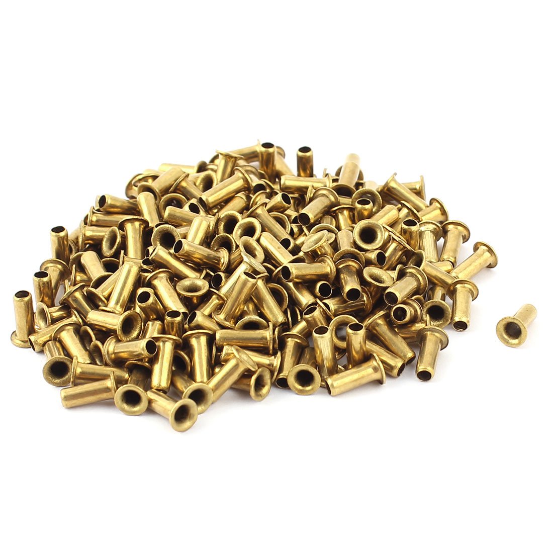 Uxcell a15091700ux0361 200pcs M3x8 Through Hole Rivets Hollow Grommets ...