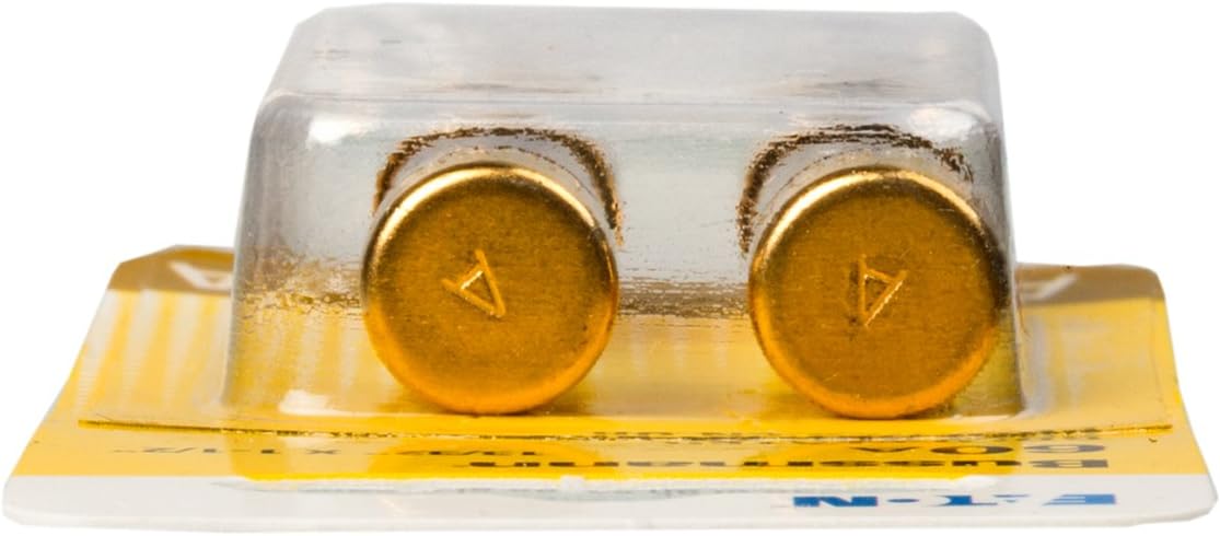 Bussmann (BP/AGU-60GP-RP) Gold Plated 60 Amp Fast Acting AGU Fuse, (Pack of 2)