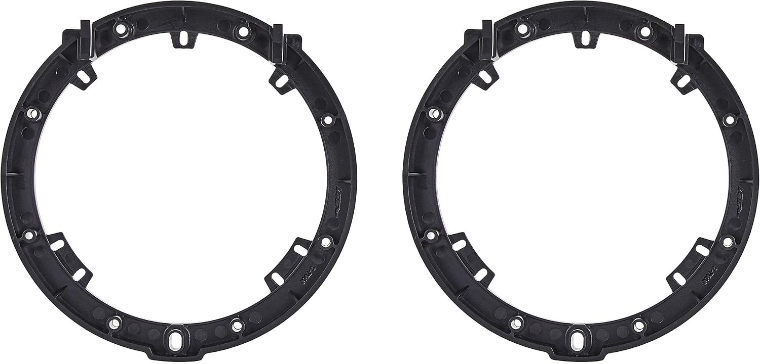 JBL Stage 3627F 6.5" Two-Way Car Audio Speakers w/Metra 82-7805 Adapter Plates & 72-7800 Harness for Honda CRV 2007-2022 – 450W Max