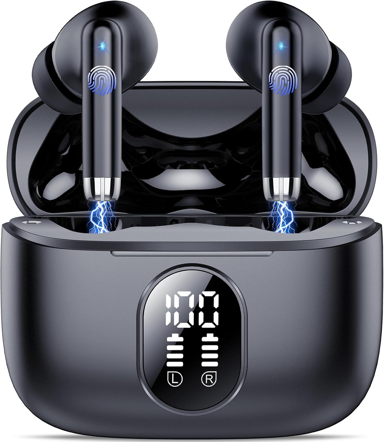 QXQ S26 Auriculares Inalambricos Bluetooth 5.4 con ENC Reducción de Ruido | 6D …