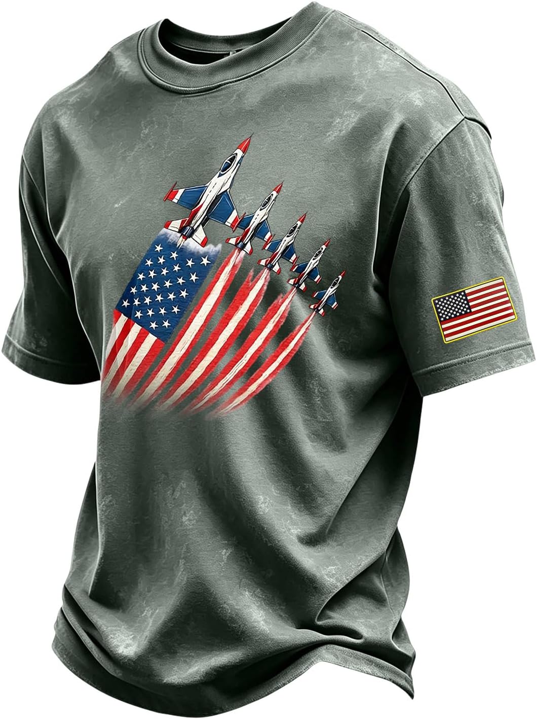4Th of July Shirts for Men 250Th Anniversary Short Sleeve Tops Independence Day Crewneck Shirt Summer Casual Shirts