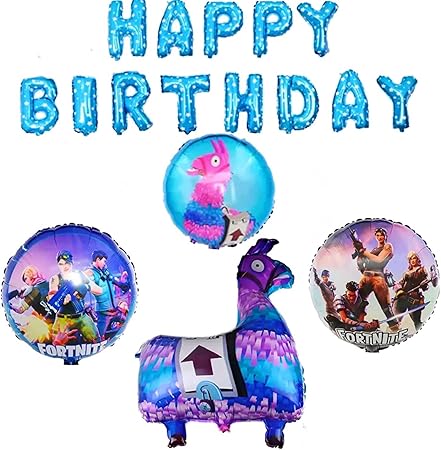 Amazon フォートナイト お誕生日 バルーン セット ゲーム キャラクター お祝い 風船 バルーン おもちゃ