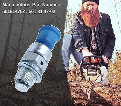 Miniatura 3 de Zkqlzoqi 3 piezas para Stihl para Husqvarna para pareja para Jonsered para Homelite para válvula de descompresión de motosierra, válvula de
