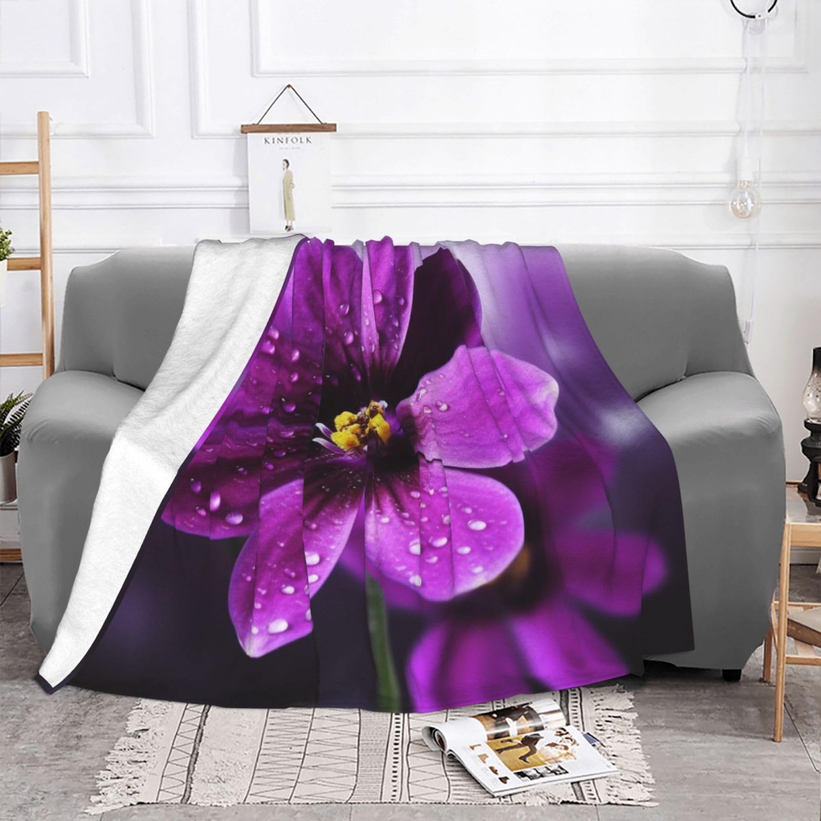 Purple Throws & Blankets And Home Furnishings At B&Q 3 thumbnail image