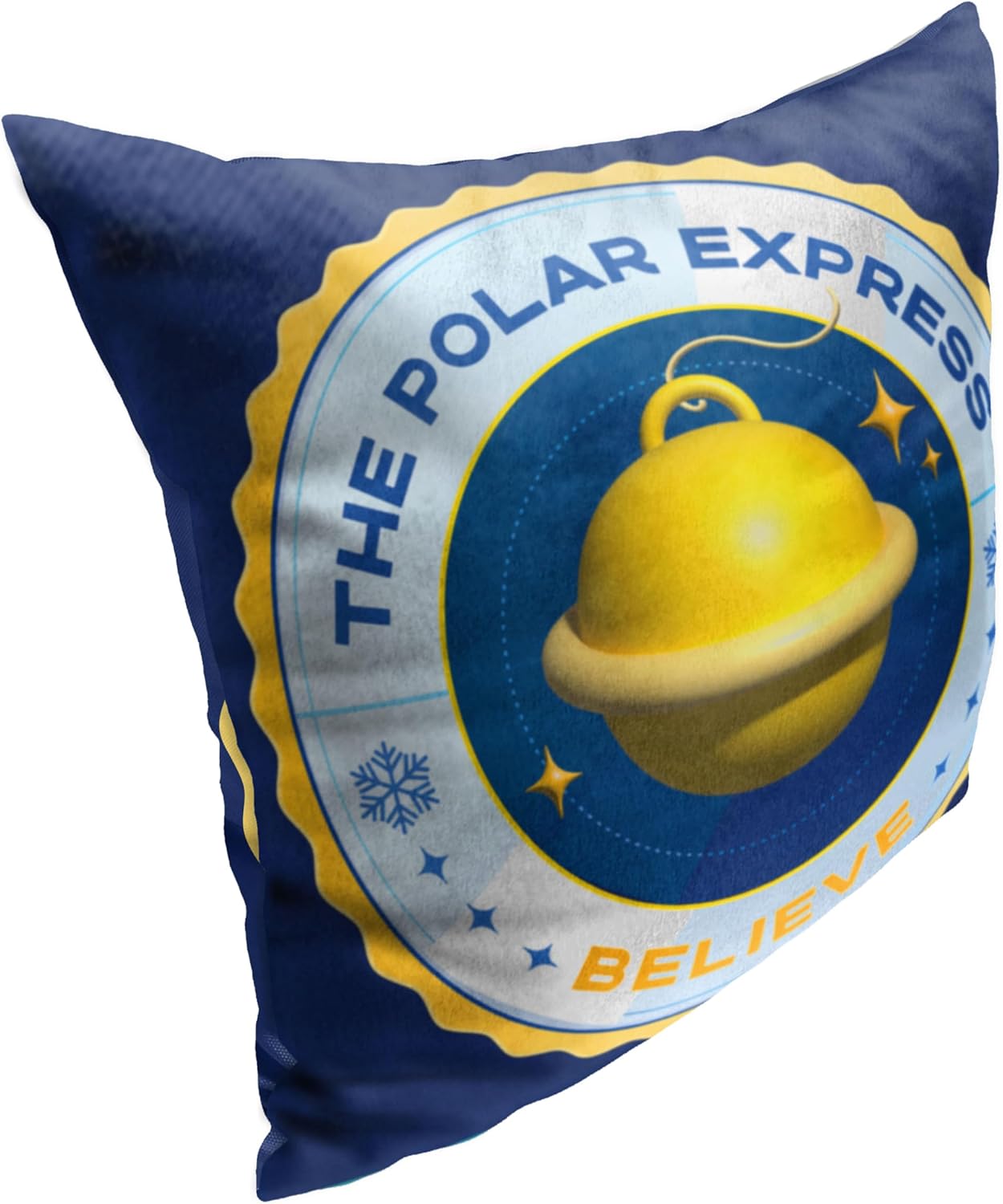 Northwest Polar Express Pillow, 18" x 18", Believe