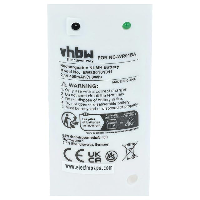 Foto 5 de 8 de vhbw 2X Batería Compatible con Nintendo Wii Controlador