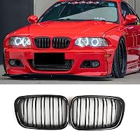 Hengjiayao BMW E46 3-as sorozat első lökhárító rács fényes fekete 1998-2001 2