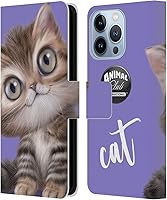 Vista 128 de Head Case Designs Funda de piel con licencia oficial de Animal Club International Bat Faces compatible con Apple iPhone 7 Plus/iPhone 8 Plus