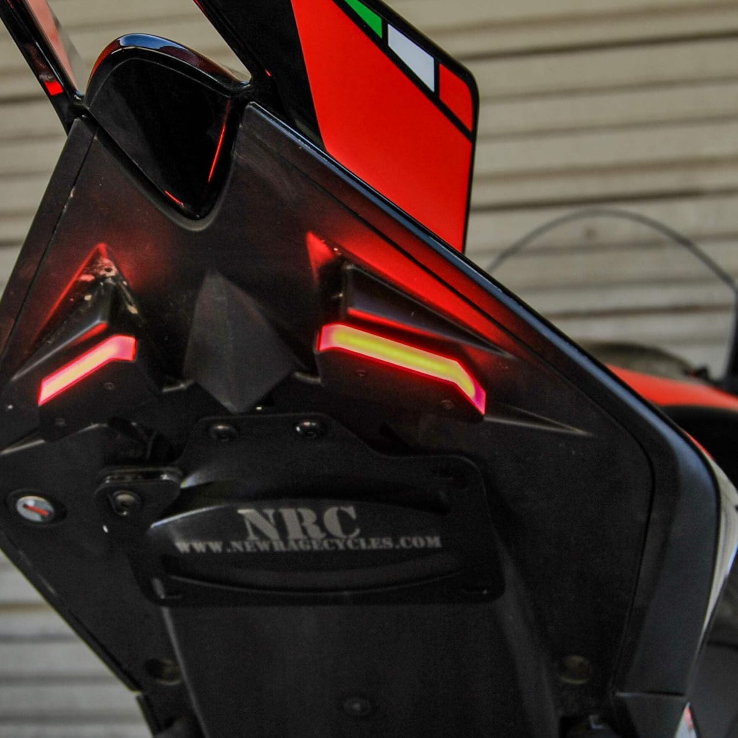 New Rage Cycles Fender Eliminator Compatible with the Aprilia RSV4 Fender Eliminator (2025-Present)