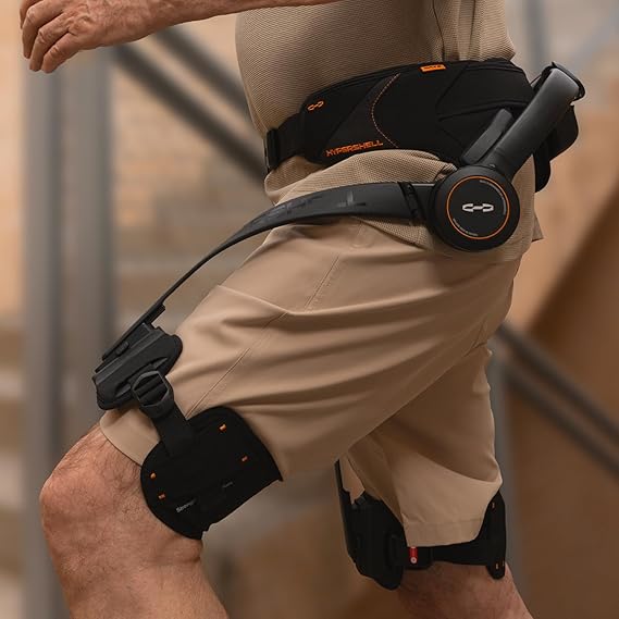 Hypershell X Max S Exoskeleton, Instinct in Sync with 0.31s Response Time, 1000 W Output with Upgraded Soft Package, 30km Battery Range, Leg Exoskeleton for Daily and Outdoor Activities, Walking