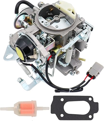 Carburador para Nissan Pickup 720 2.4L Z24 Motor carb para Nissan Bluebird Caravan Datsun Atras Truck Vanette Panel Van 1983-1986, reemplaza OEM #