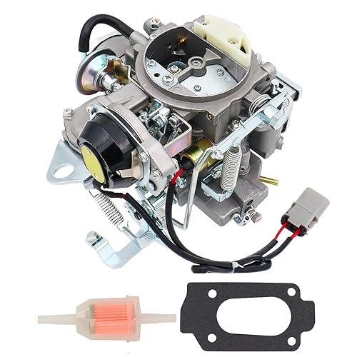 THUNDERMINGO Carburetor for Nissan Pickup 720 2.4L Z24 Engine carb for Nissan Bluebird Caravan Datsun Atras Truck Vanette Panel Van 1983-1986, Replace OEM#16010-21G61,1601021G61