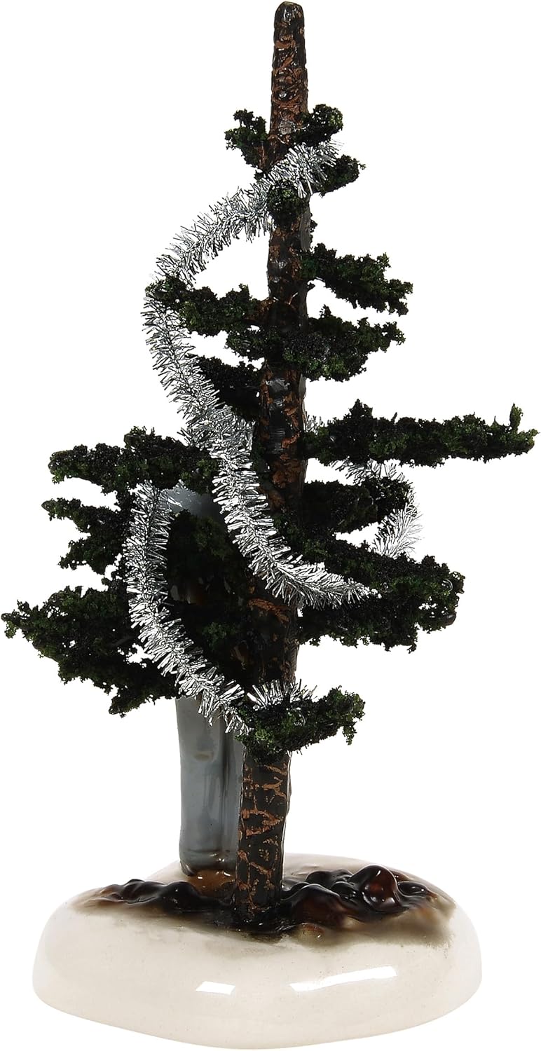 Department 56 Original Snow Village National Lampoon's Christmas Vacation Uncle Lewis Ugly Tree Figurine, 6.7 Inch, Multicolor