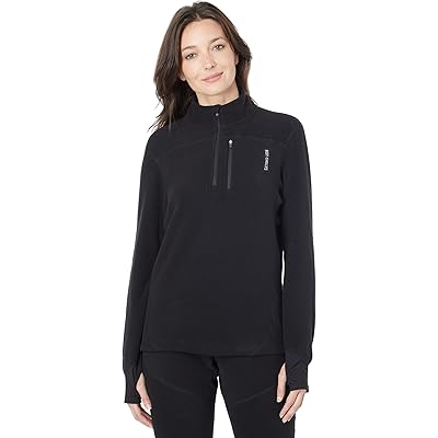 Hot Chillys La Montana Zip-T black/black