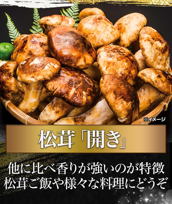 Amazon.co.jp: 快適生活 天然高級 松茸開き 500g/1kg マツタケ