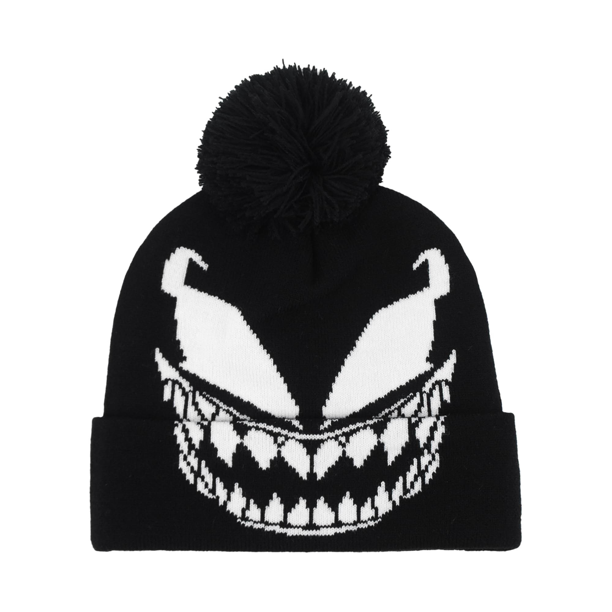 Marvel Venom bonnet hiver extensible vêtement chaud noir - 4