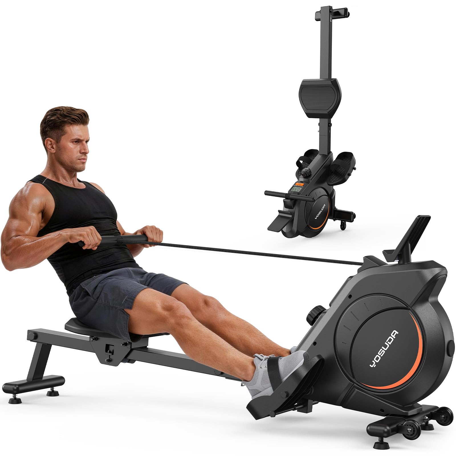 YOSUDA H-185 Magnetic Rowing Machine