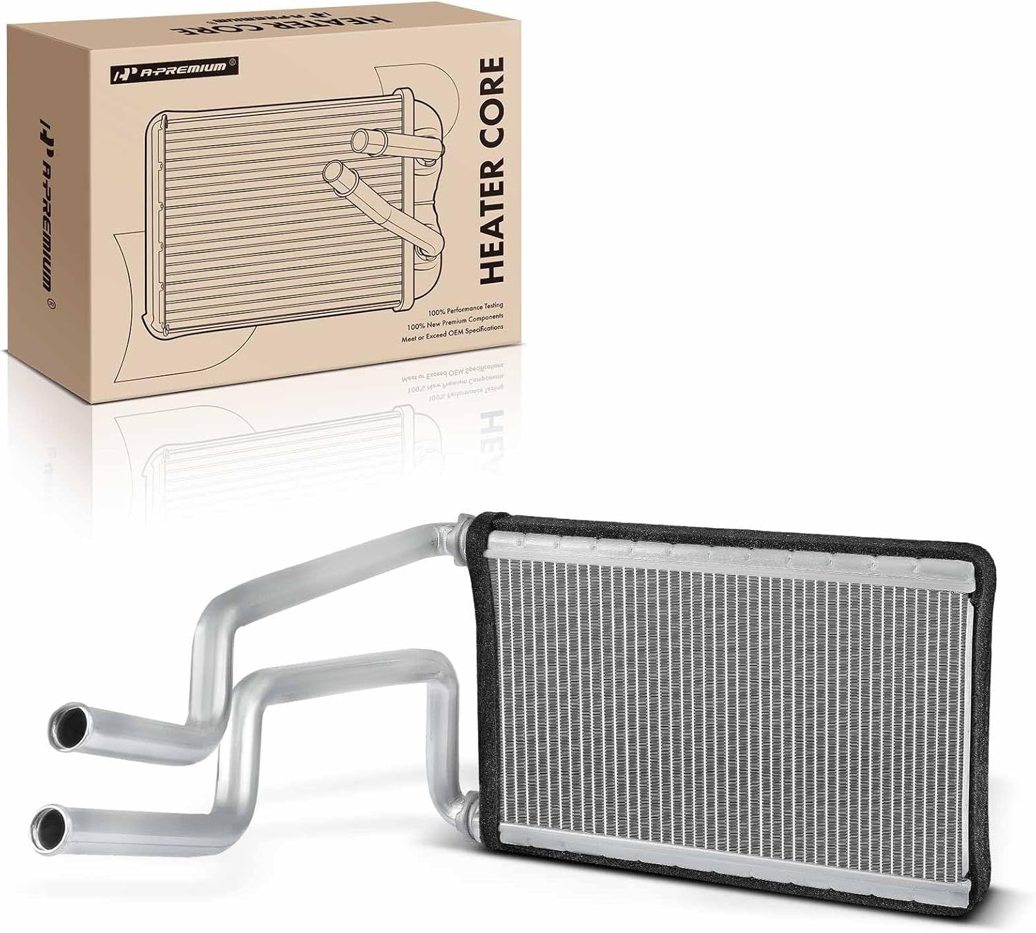 A-Premium HVAC Heater Core Compatible with Acura CSX 2006-2011, RDX 2007-2012, Honda Civic 2006-2011, CR-V 2007-2011, Replace# 79110SNAA01, 79110SNEA01