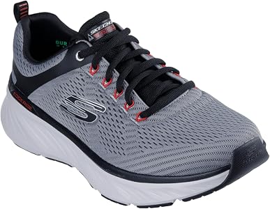 Amazon.com | Skechers EDGERIDE Mens Sports, Charcoal Black, 9 US
