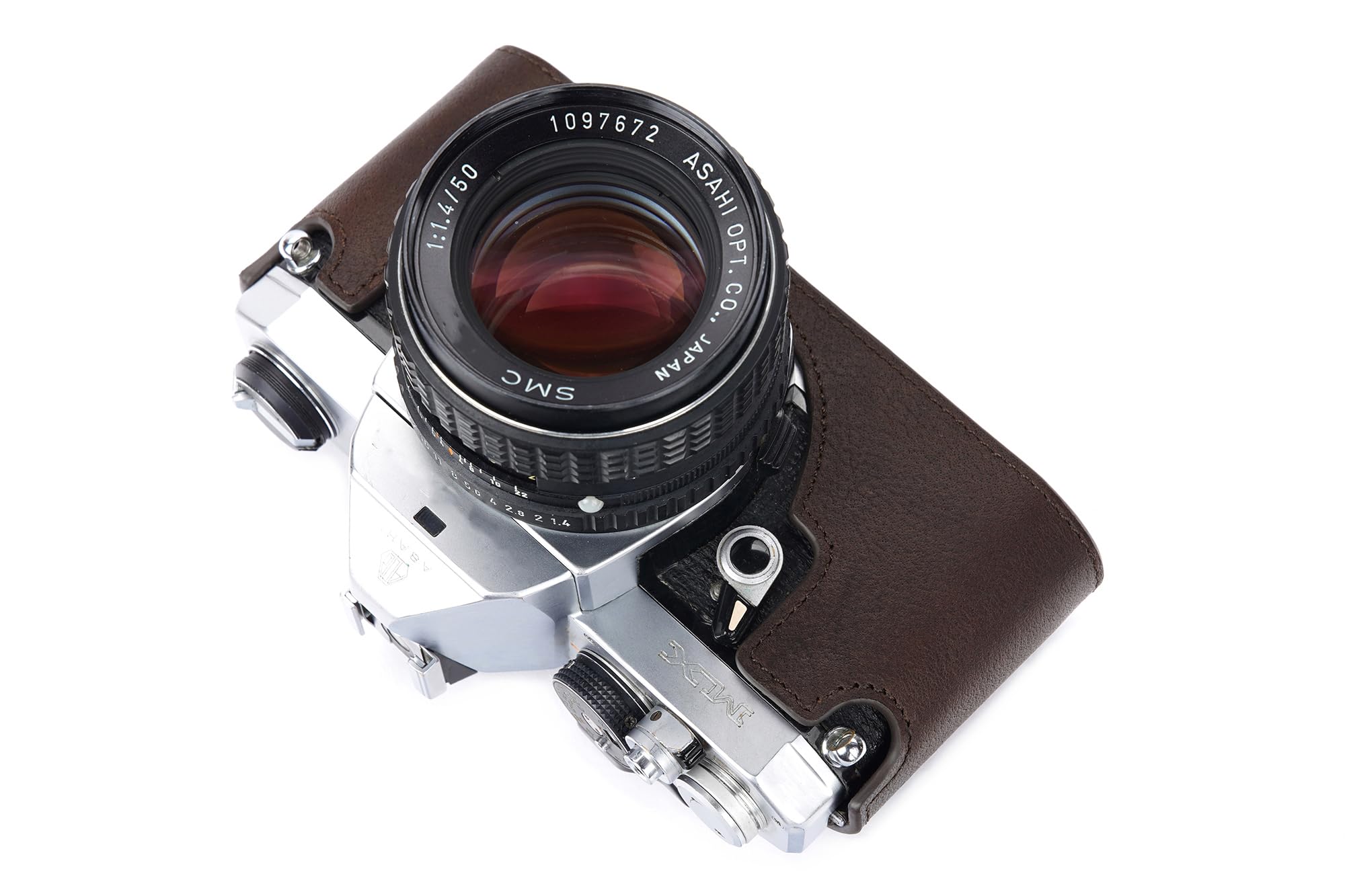 Amazon | TP Original Pentax MX ME 専用 ブルタイプ 本革 ボディ