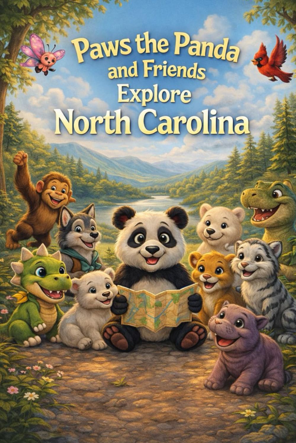 Paws the Panda and Friends: Explore North Carolina: 34