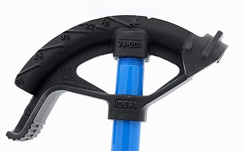 Miniatura 2 de IDEAL Electrical 74-026 Dobladora de hierro dúctil – Dobladora de tubos de metal de conducto con mango para tubos EMT de 1/2 pulgada, dobladoras