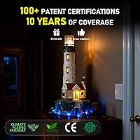 Vista 4 de BRIKSMAX Kit de iluminación LED para LEGO-21335 Faro Motorizado - Compatible con modelo de bloques de construcción Lego Ideas - No incluye el set