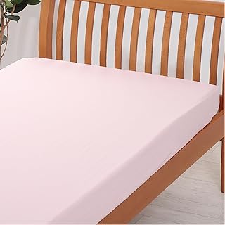 nishikawa 【 西川 】ボックスシーツ 汚れがつきにくく落ちやすい安心シーツ SS~S 洗える 防汚機能 消臭機能 抗菌加工 透湿効果でムレ軽減 着脱簡単なストレッチ生地 クイックシーツ C23052 無地 ピンク PK03543047