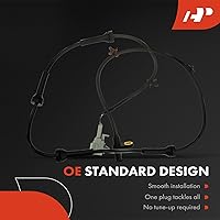 Vista 6 de A-Premium Sensor de velocidad de rueda ABS delantera o trasera, compatible con modelos Nissan, Rogue 2008-2013, X-Trail 2005-2006 - Reemplaza