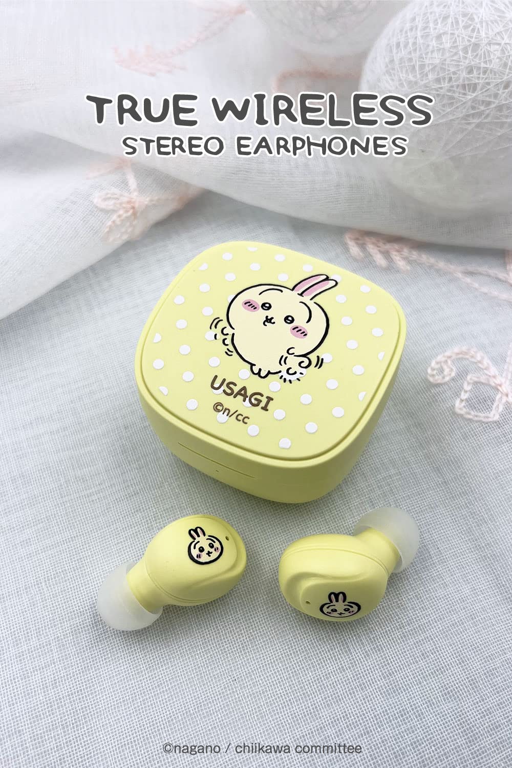 ちいかわ ワイヤレス イヤホン ポーチ サングラス うさぎ ハチワレ 