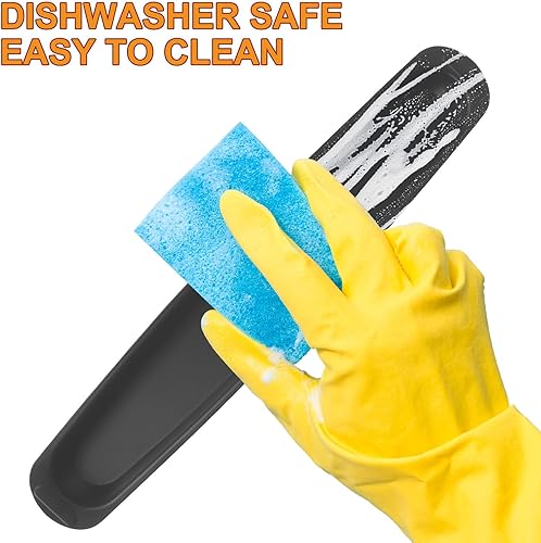 Miniatura 5 de Bandeja de goteo para parrilla y herramienta raspadora de sartén para accesorios de parrilla George Foreman, raspador de plástico para bandeja de