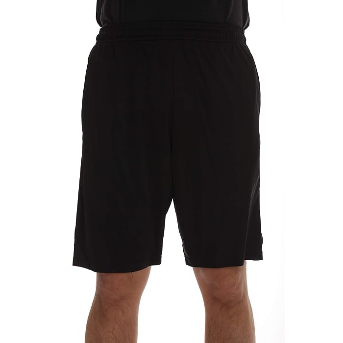 Buy At The Buzzer Men’s Active Athletic Stripe Basketball Shorts for