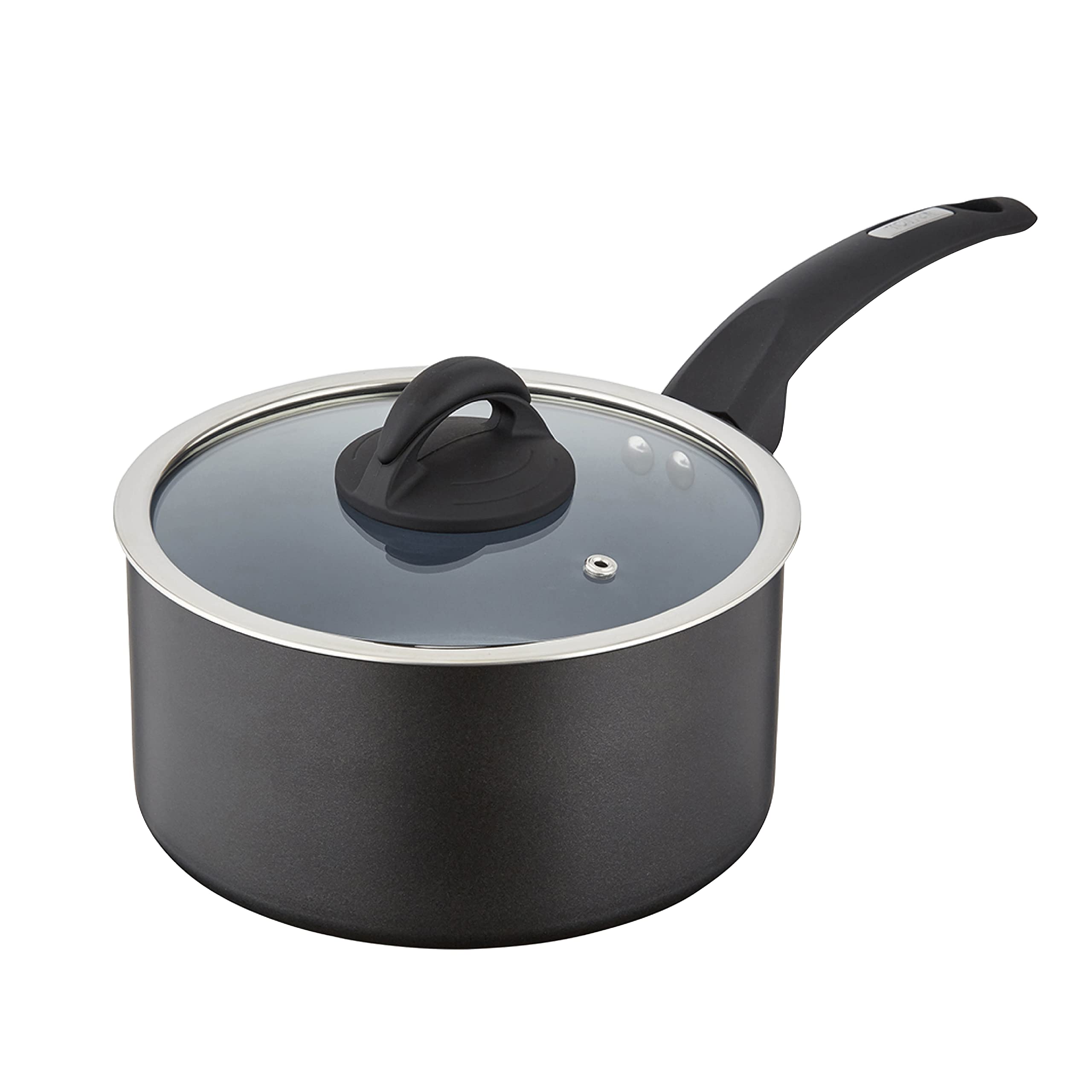 Tower Graphite T80358 Cerasure 20Cm Saucepan With Non-Stick Coating, Suitable For All Hob Types,