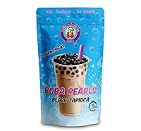 Vista 17 de Buddha Bubbles Boba - Perlas de tapioca reales de té TARO Boba prémium listas en 3 minutos (arcoíris)