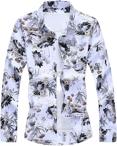 Amazon.com: NP - Ropa de otoño y primavera para hombre, manga larga, para  playa, informal, para hombre : Ropa, Zapatos y Joyería