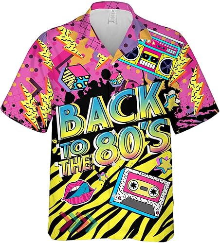 American Bigfoot - Camisa hawaiana para hombre, divertida camisa hawaiana con botones Sasquatch de manga corta para hombre