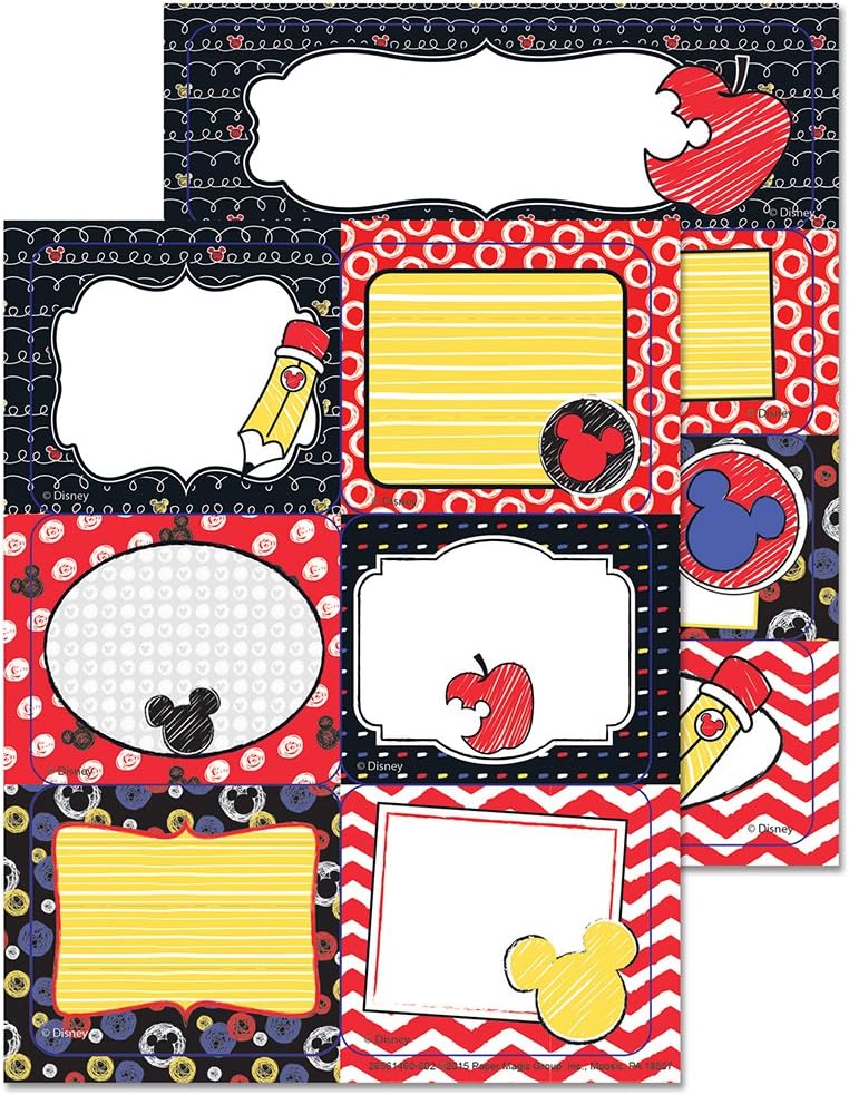 Eureka Mickey Color Pop! Stickers, Label (656146)