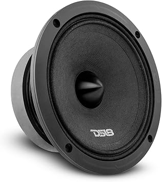 DS18 PRO-ZXI6.4BM 6.5" Pro Audio Midrange Loudspeaker - 600W Max, 300W RMS, 4 Ohms - Premium Quality Audio Door Speakers for Car or Truck Stereo Sound System 1 Speaker