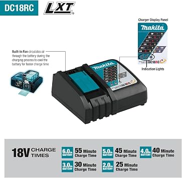 Makita XT297T 18V LXT Lithium-Ion Brushless Cordless 2-Pc. Combo Kit (5.0Ah) | 5.0Ah