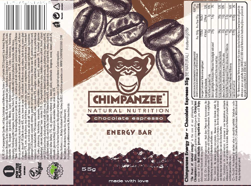 15er-Topseller-Mix Chimpanzeebar