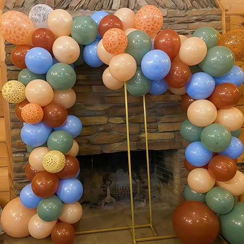 Miniatura 4 de Kit de arco de globos verde y negro