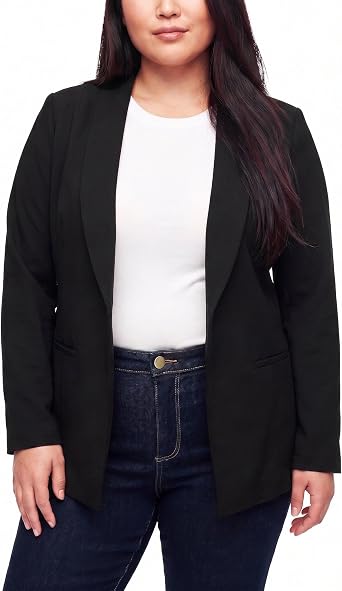 Torrid Womens Plus Size Classic Shawl Collar Blazer
