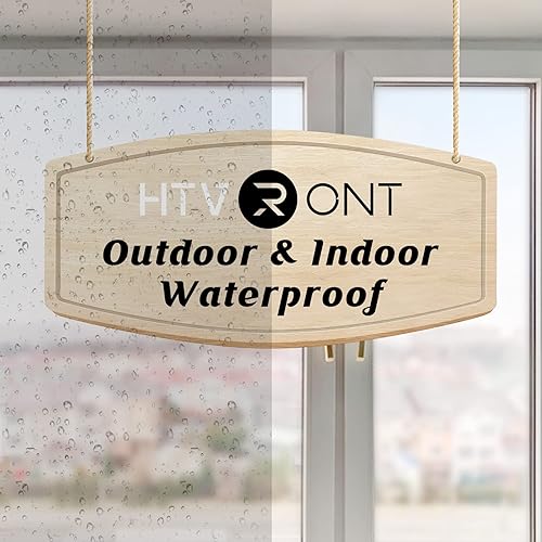 Miniatura 19 de HTVRONT Vinilo permanente blanco – Vinilo adhesivo permanente mate de 12 pulgadas x 65 pies, compatible con máquina de corte Cricut, Silhouette